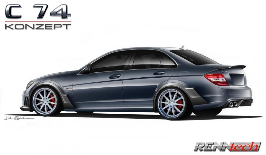  Mercedes-Benz C74 Konzept by RENNtech 2010 года  (фото 2 из 22)